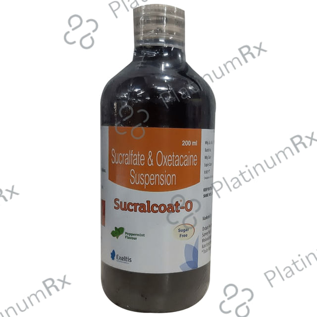 Sucralcoat O Suspension Peppermint Flavour Sugar Free 200ml