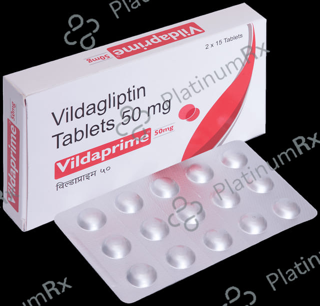 Vildaprime 50mg Tablet 15s