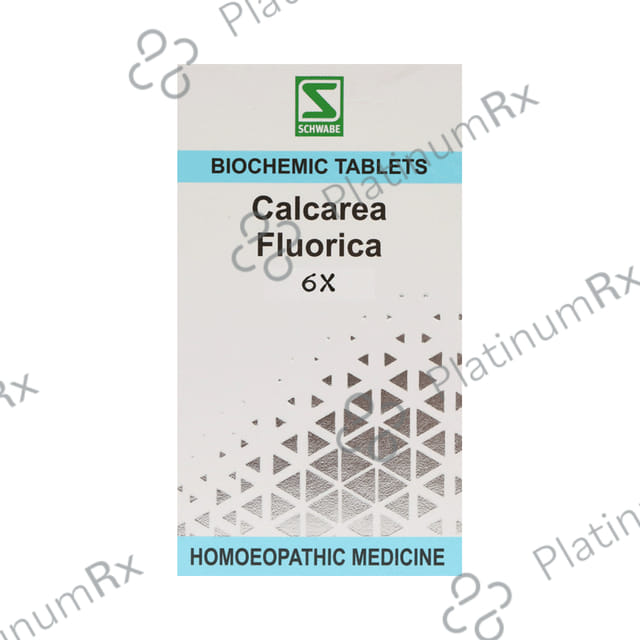 Dr Willmar Schwabe India Calcarea Fluorica Biochemic Tablet 6X