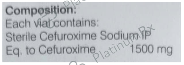 Ceaxil 1500mg Injection 1s