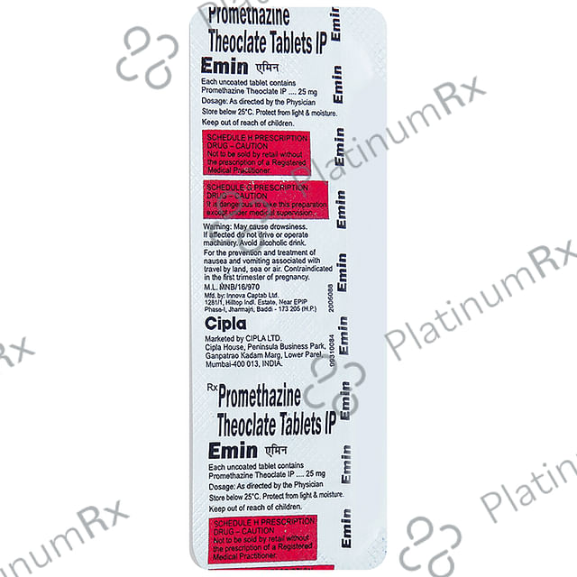 Emin 25mg Tablet