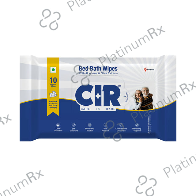 CIR Bed Bath Wipes with Aloe Vera & Olive Extracts