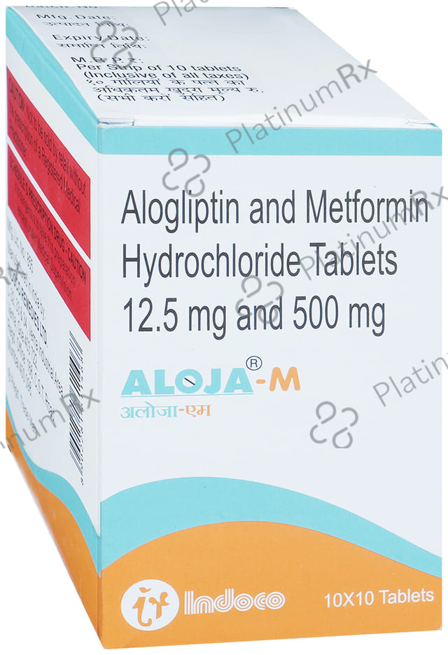 Aloja M 12.5/500mg Tablet 10s