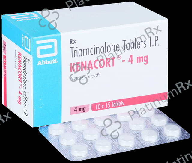 Kenacort 4mg Tablet 15s