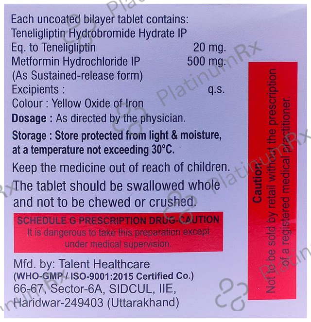 Tenlibetic-M Tablet SR