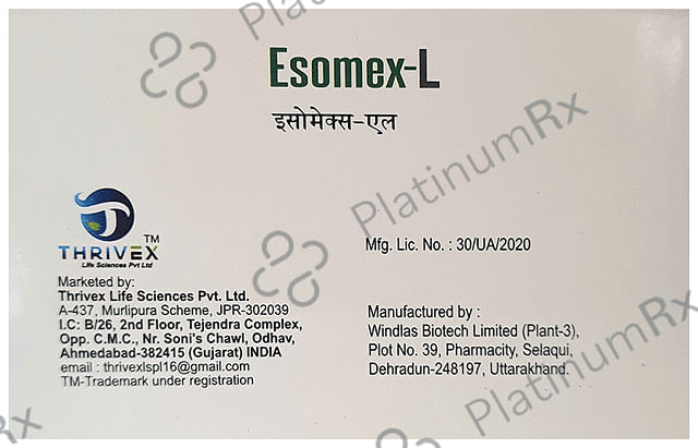 Esomex L Capsule SR 10s