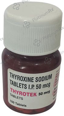 Thyrotek 50mcg Tablet 100s