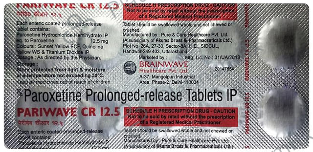 Pariwave CR 12.5 Tablet