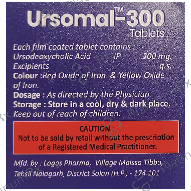 Ursomal 300 Tablet
