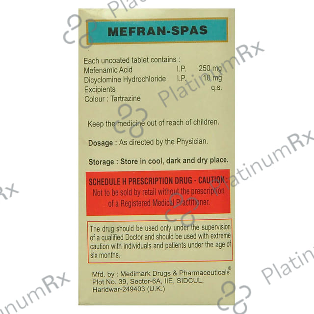 Mefran Spas Tablet