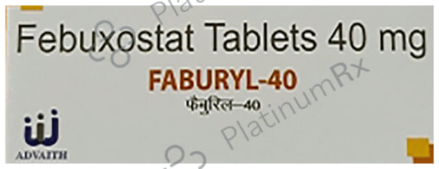 Faburyl 40mg Tablet 10s