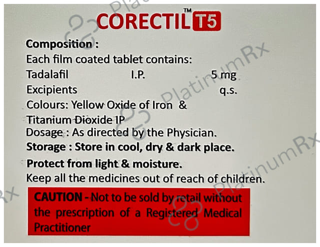 Corectil T 5mg Tablet 4s