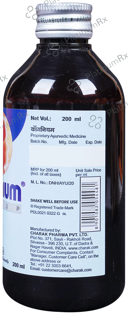 Charak Cognium Syrup 200ml