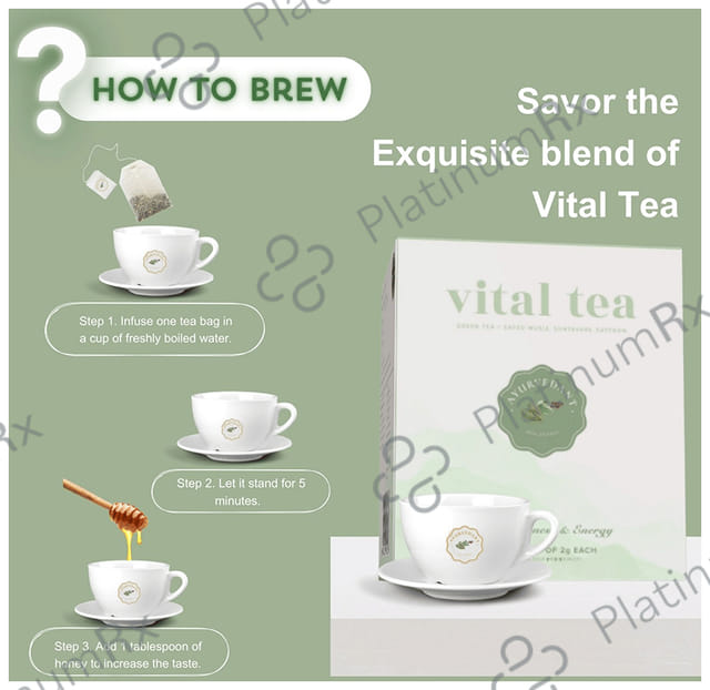 Baidyanath (Jhansi) Ayurvedant Vital-Tea Bag (2gm Each)