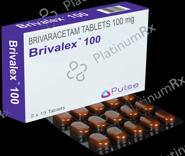 Brivalex 100mg Tablet 15s