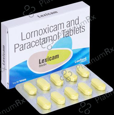 Lexicam 8mg/325mg Tablet