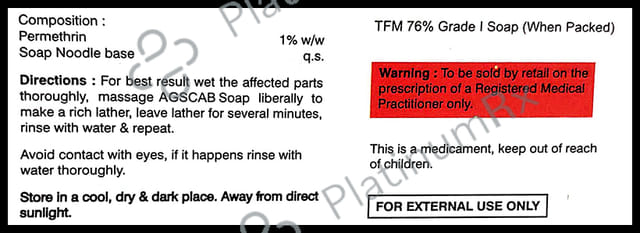 Agscab Medicated Soap