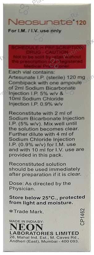 Neosunate 120 Injection