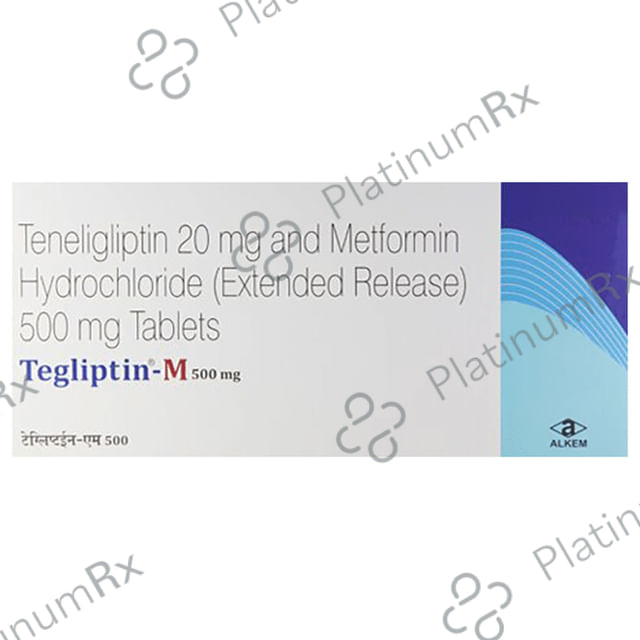 Tegliptin M 500mg Tablet SR 15s