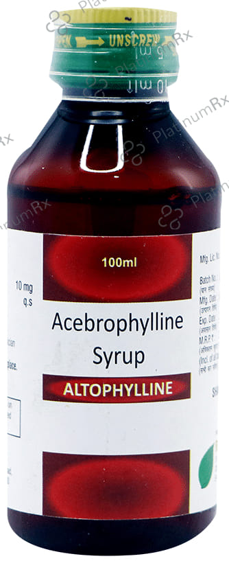 Altophylline 10mg Syrup 100ml