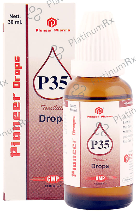 Pioneer Pharma P35 Tonsilitis Drop
