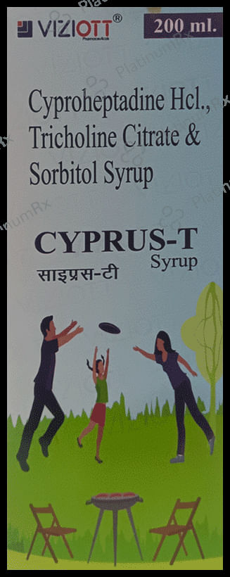 Cyprus T Syrup 200 Syrup Viziott Pharma