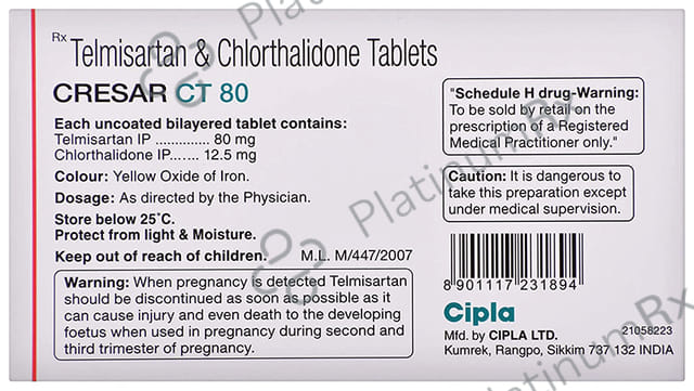 Cresar CT 80 Tablet