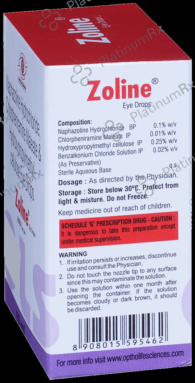 Zoline Eye Drop 10ml