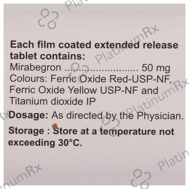 Bladmir 50mg Tablet 10s