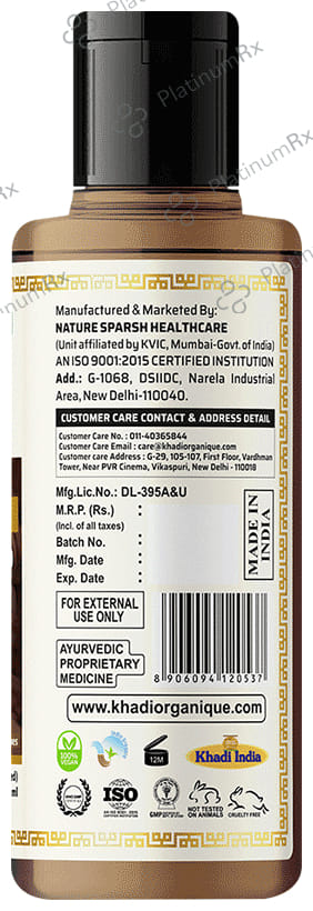 Khadi Organique Body Wash Sandalwood & Honey