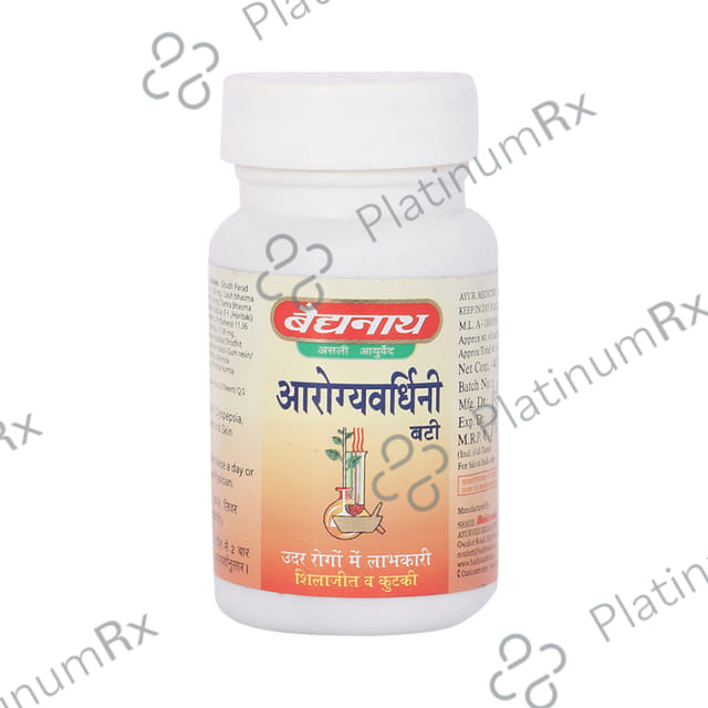 Baidyanath (Jhansi) Arogyawardhini Bati 120 tablets