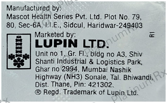 Dapaturn GM Forte 1/10/1000mg Tablet ER 10s