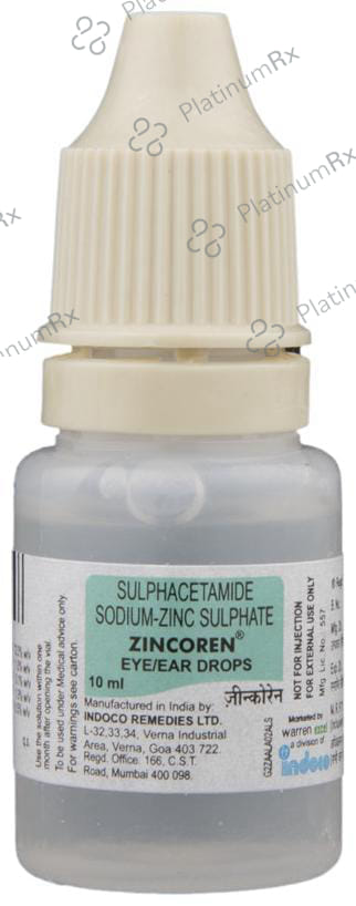 Zincoren Eye/Ear Drop 10ml