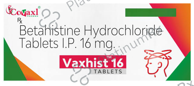 Vaxhist 16mg Tablet 10s
