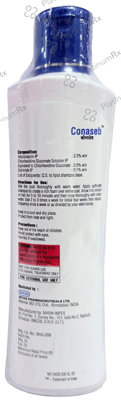 Conaseb Pet Shampoo