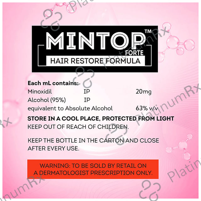 Mintop Forte 2% Hair Restore Formula Solution 60ml