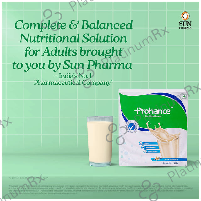Prohance Complete Vanilla Flavour Powder 200gm