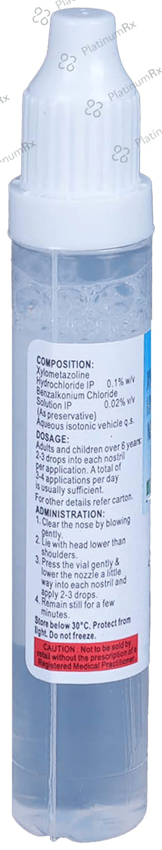 Xyloflo 0.1% Nasal Drops 10ml