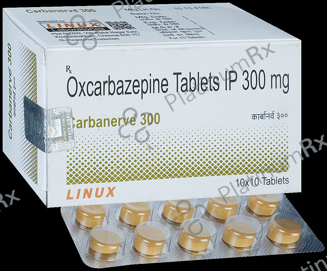 Carbanerve 300mg Tablet 10s