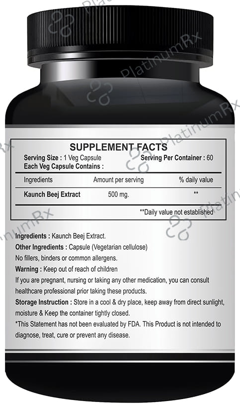 Fasczo Kaunch Beej 500mg Capsule 30 capsules