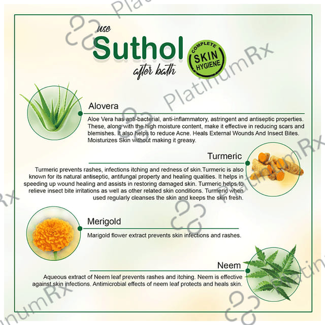 Boroline Suthol Gel Neem & Aloe Vera 1 Ltr