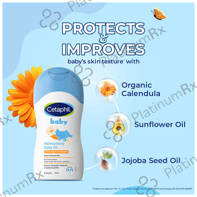 Cetaphil Baby Massage Oil 200ml