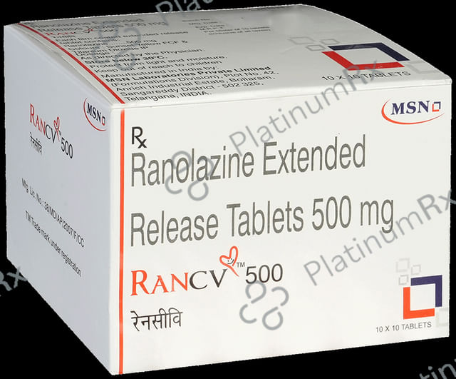 Rancv 500mg Tablet ER 10s