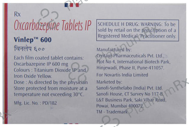 Vinlep 600mg Tablet 10s
