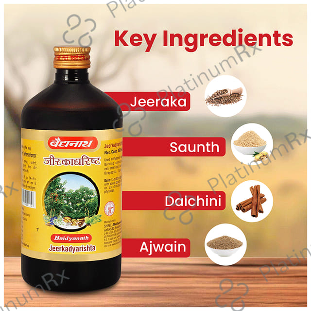 Baidyanath (Noida) Jeerkadyarishta Syrup