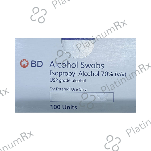 BD Alcohol Swab 100s