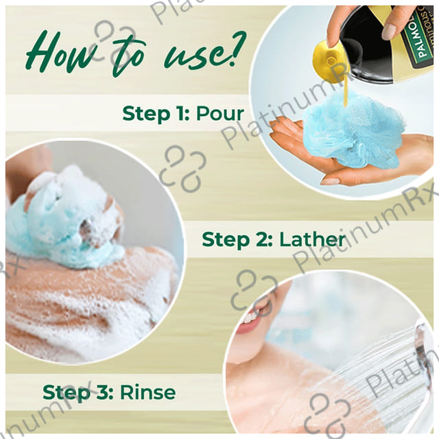 Palmolive Invigorating Macadamia Oils with Peony Luminous Oils Shower Gel