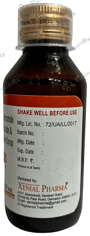 Drifen D 2/10/5mg Syrup 100ml