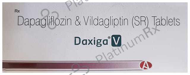 Daxiga V 10/100mg Tablet SR 10s