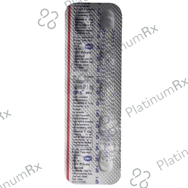 GP 1mg Tablet 10s